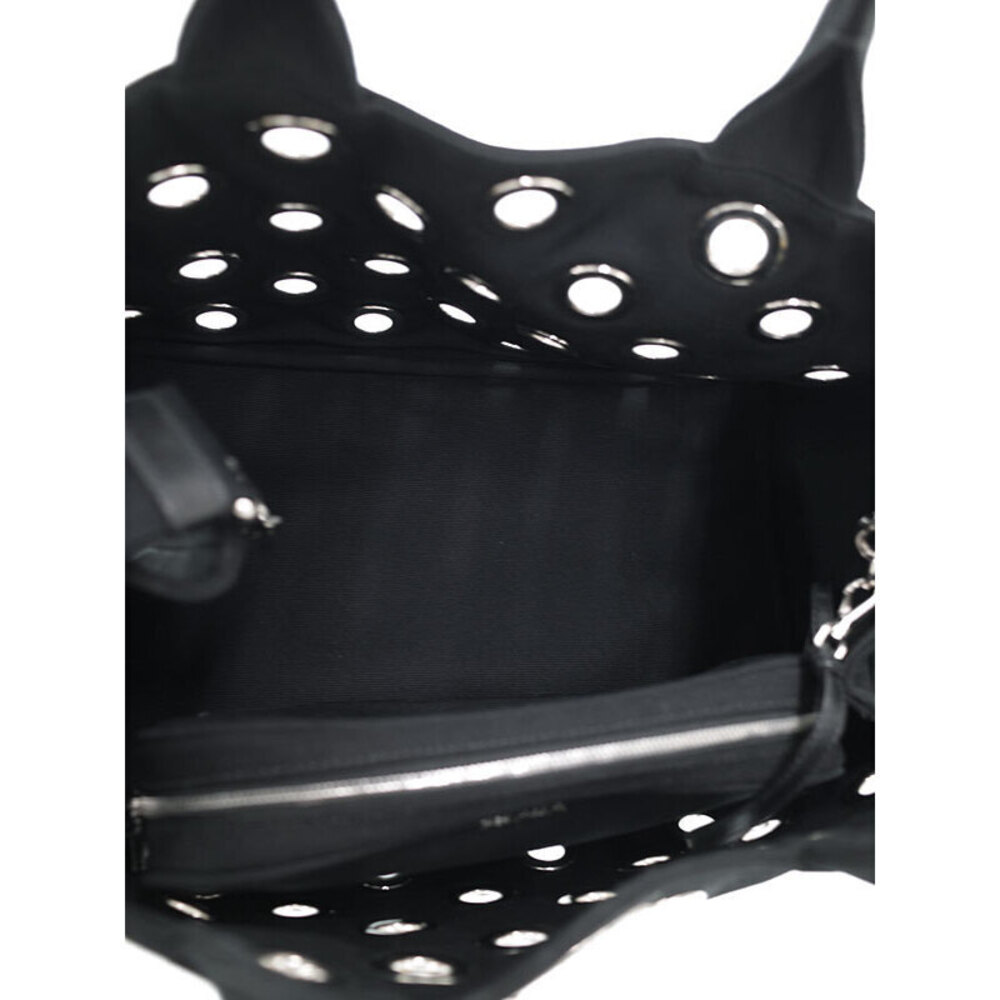 Prada Bag Handbag Canapa Grommet - Picture 3 of 9